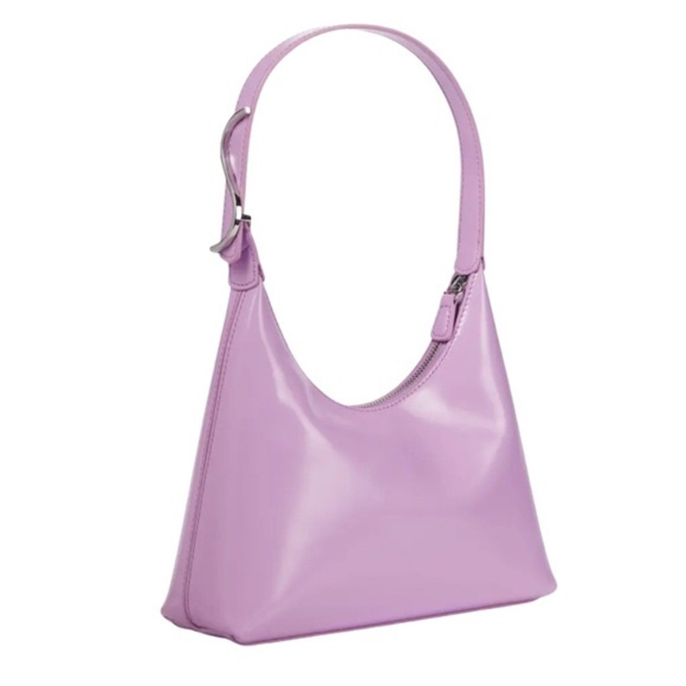 STAUD Scotty Leather Bag - Lavender
